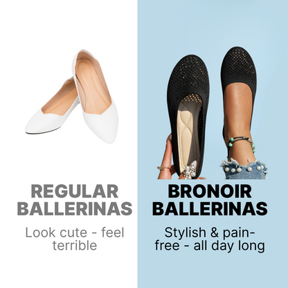 Ella Shine - Elegant & Supportive Ballerinas for Daily Comfort