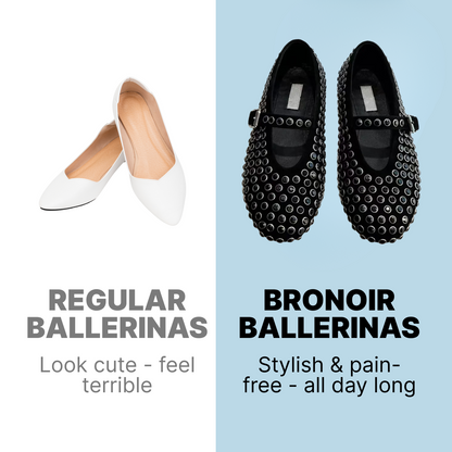 Nova Glow - Elegant & Supportive Ballerinas for Daily Comfort