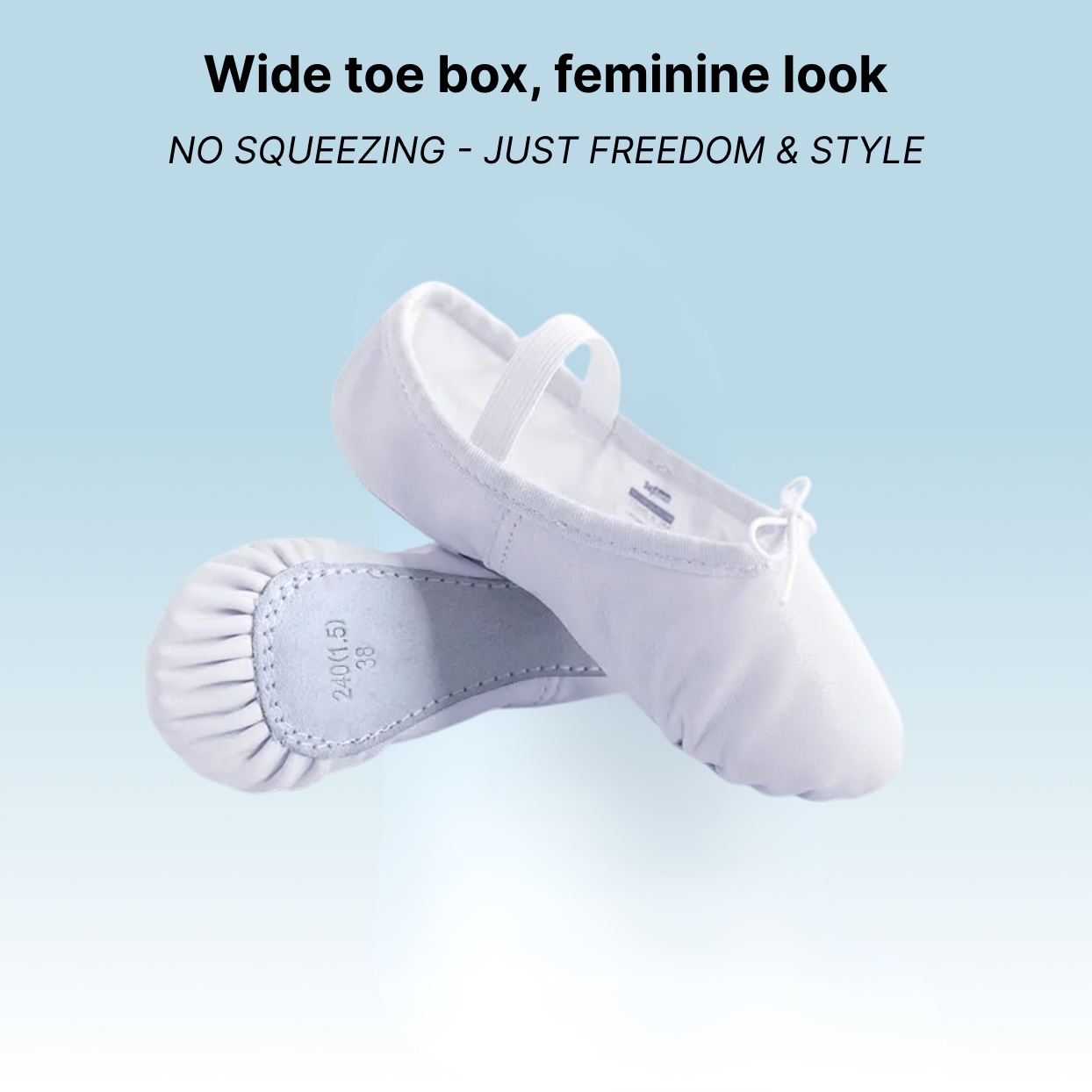 Ines Shine - Elegant & Supportive Ballerinas for Daily Comfort