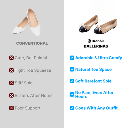 June Chic - Elegant & Supportive Ballerinas for Daily Comfort