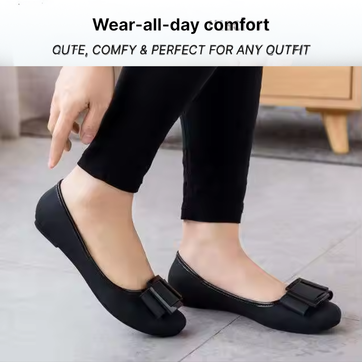 Nora Flow - Elegant & Supportive Ballerinas for Daily Comfort