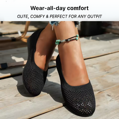 Ella Shine - Elegant & Supportive Ballerinas for Daily Comfort