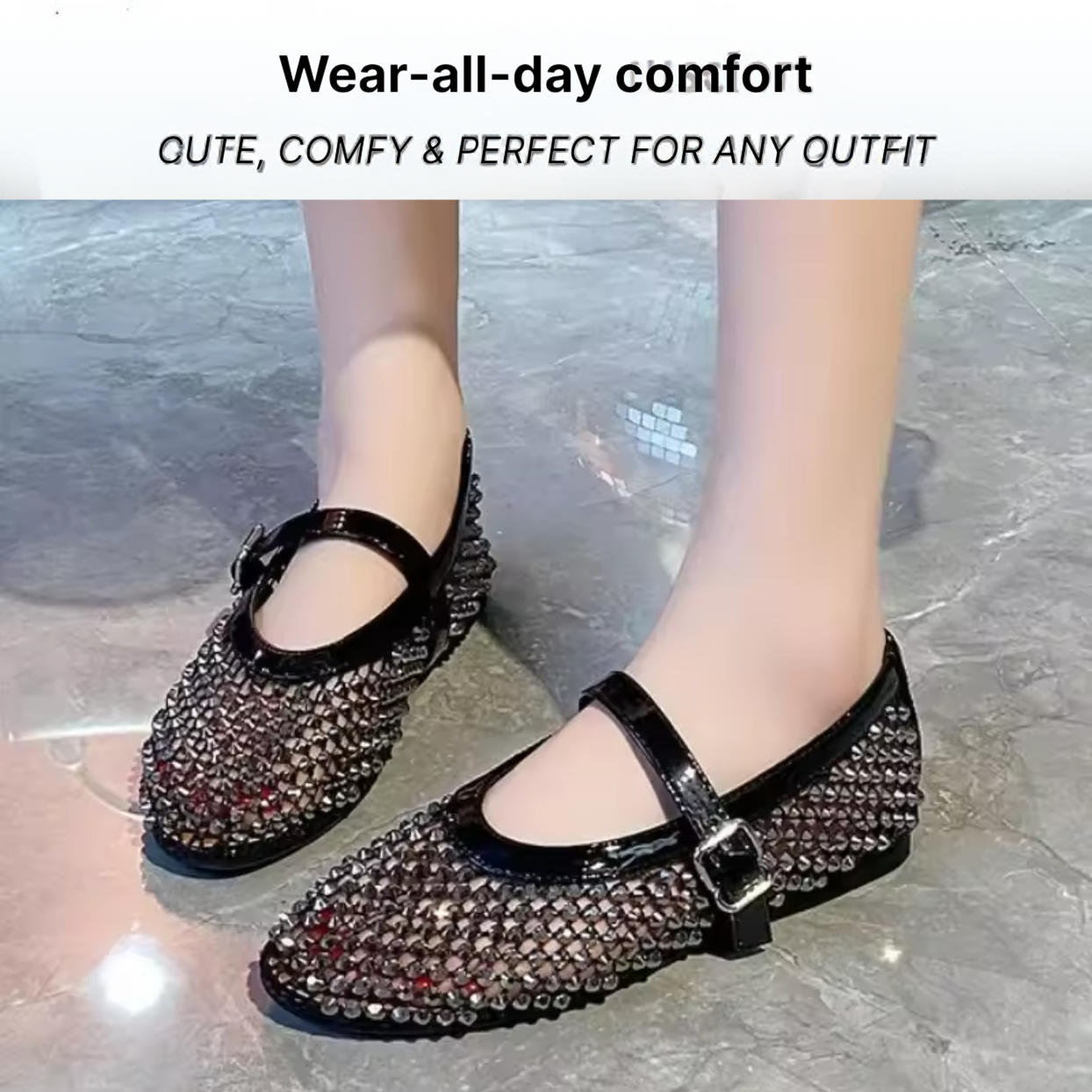 Melia Chic - Elegant & Supportive Ballerinas for Daily Comfort