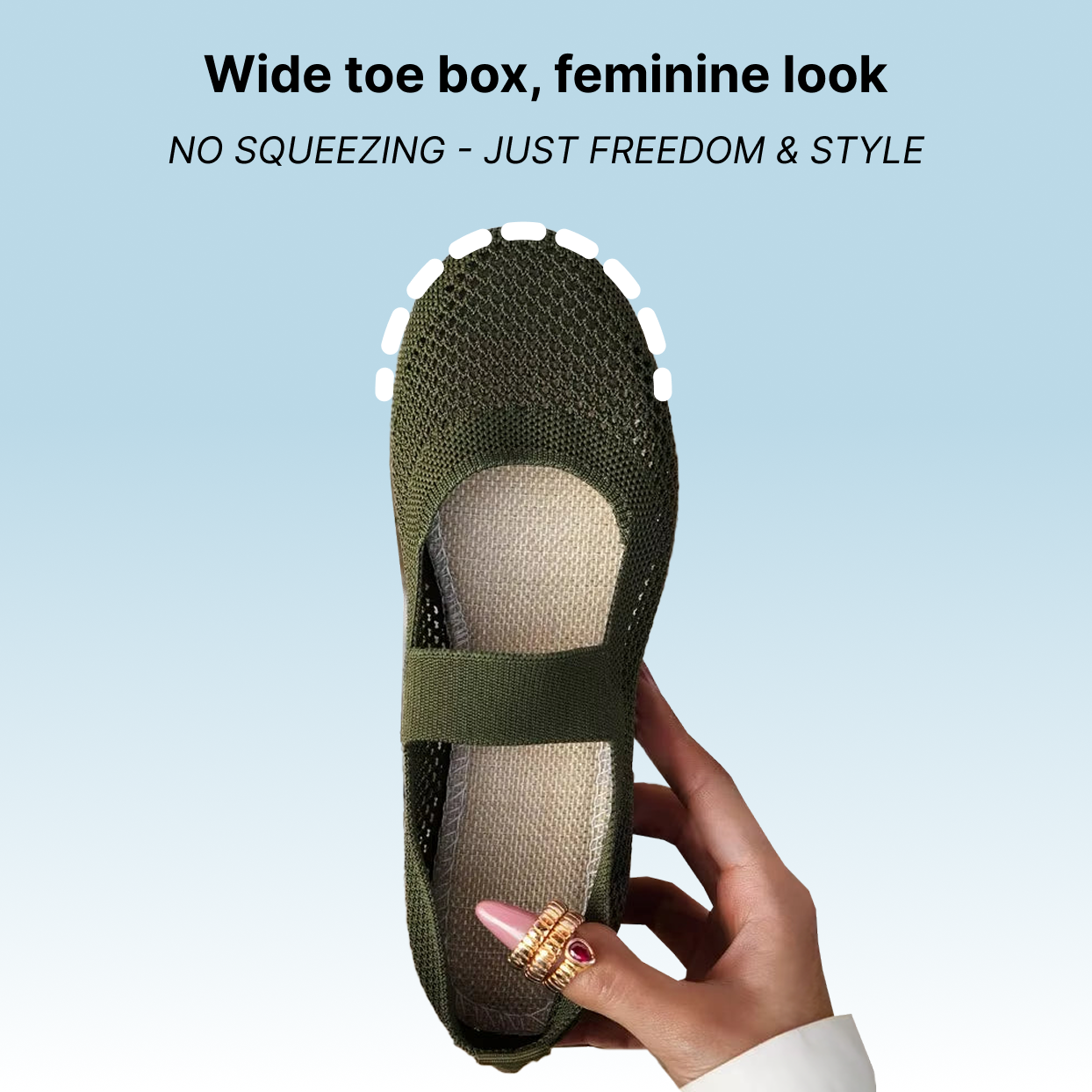 Lift - Elegant & Supportive Ballerinas for Daily Comfort