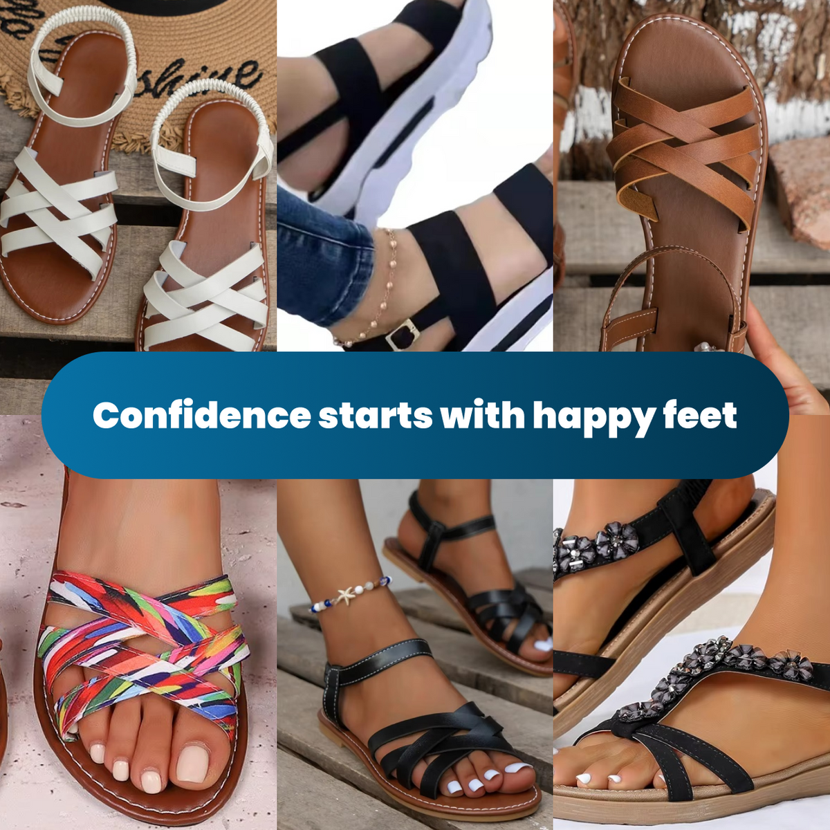 Ayelith – Lightweight & Arch-Supportive Walking Sandals