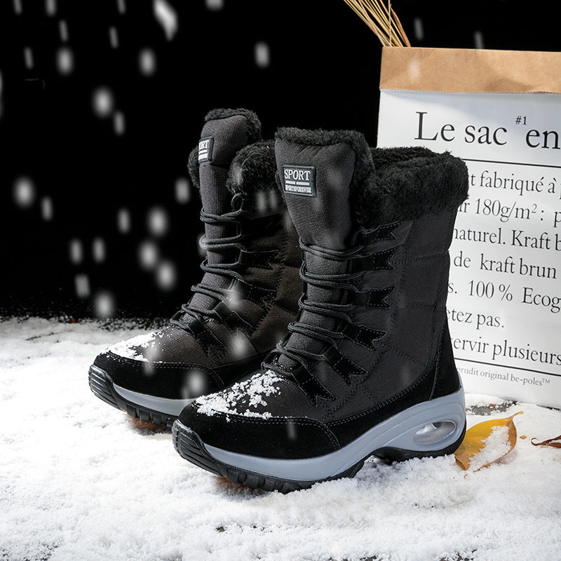 Warmers - Fleece Lined & Non-Slip Winter Boots for Pain Free Walking