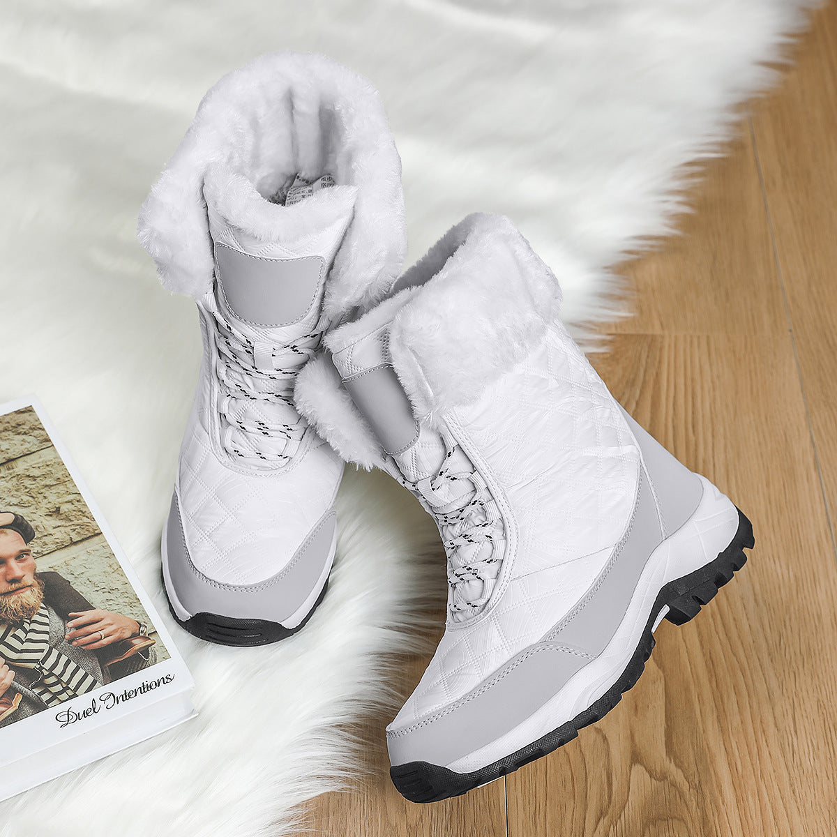 Winterwalks - Winter Barefoot Boots With Warm Fleece