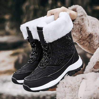 Winterwalks - Winter Barefoot Boots With Warm Fleece