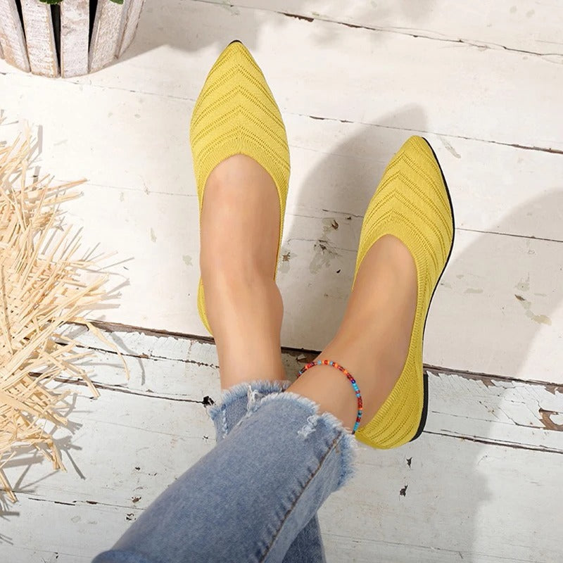 Zoe Bloom - Elegant & Supportive Ballerinas for Daily Comfort