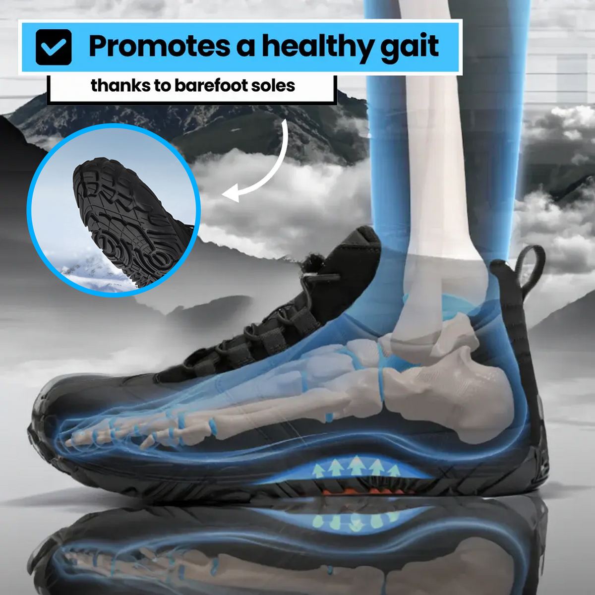HeatLock - Winter Barefoot Shoes